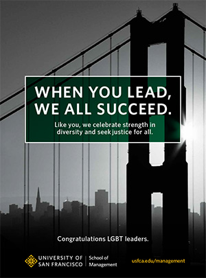 University of San Francisco Pride Ad